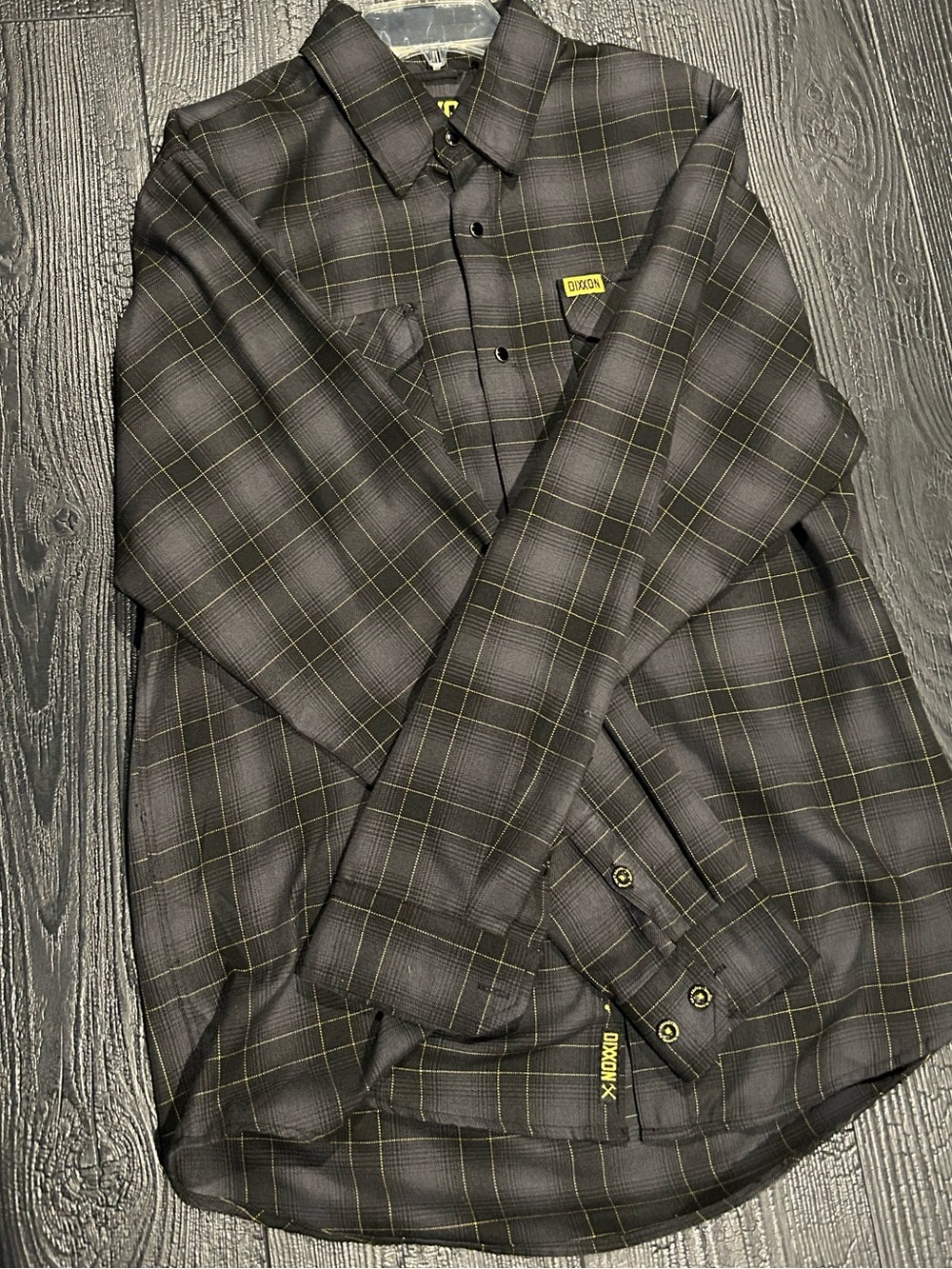 Dixxon Flannel Co "the raven" size large